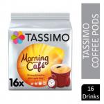 Tassimo Morning Cafe Pods 16s NWT5712