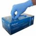 Robust Micro-Textured Blue Powder Free LARGE Nitrile Gloves 100s NWT571-L