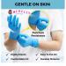 Aurelia Robust Blue POWDER FREE Nitrile Disposable Gloves x 100 LARGE NWT571-L