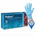 Robust Micro-Textured Blue Powder Free LARGE Nitrile Gloves 100s NWT571-L