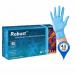 Robust Micro-Textured Blue Powder Free MEDIUM Nitrile Gloves 100s NWT571-M