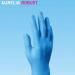 Aurelia ROBUST Micro-Textured Blue Powder Free MEDIUM Nitrile Gloves 100s NWT571-M