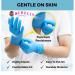 Aurelia ROBUST Micro-Textured Blue Powder Free SMALL Nitrile Gloves 100s - PACK (10) NWT571-SP