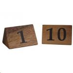 Zodiac Naturals Wooden Table Numbers 110