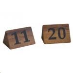 Zodiac Naturals Wooden Table Numbers 1120