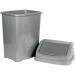 Wham Casa Silver Swing Bin 25 Litre NWT5743