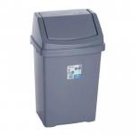 Wham Casa Silver Swing Bin 25 Litre NWT5743