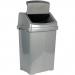 Wham Casa Silver Swing Bin 25 Litre NWT5743