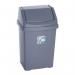 Wham Casa 25 Litre Swing Bin SilverGrey NWT5743