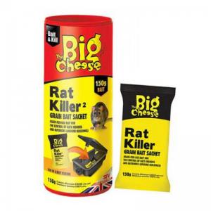 Big Cheese Rat Killer Grain Bait Sachet 150g NWT5764P