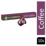 Starbucks Caffe Verona 10s (Nespresso Compatible Pods) NWT5781