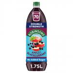 Robinsons NAS Double Concentrate Apple & Blackcurrant 1.75l NWT581