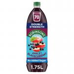 Robinsons NAS Double Concentrate Apple and Blackcurrant 1.75L NWT581