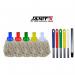 Janit-X PY 250g Socket Mop Head White - PACK (50) NWT5816P