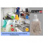 Janit-X PY 250g Socket Mop Head White - PACK (50) NWT5816P