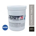 Janit-X Effervescent Chlorine Tablets 200 x 3.2g  NWT5839