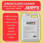 Janit-X Professional Bio Lemon Floor Cleaner Gel 5 Litre - PACK (2) NWT5867P