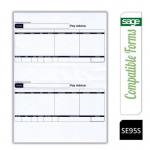 Sage (SE95S) Compatible 1-Part Laser Pay Advice Forms Pack 500s NWT5869