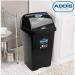 Addis Black Roll Top Bin 25 Litre NWT5881