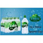 Volvic Natural Mineral Water 1 Litre Bottle (Pack of 12) 144900 NWT5883