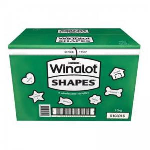 Winalot Dog Treats Shapes Dog Biscuits 15kg NWT5886