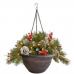 Fixtures Copper Large Hanging Basket 37cm x 20cm NWT5909
