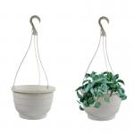 Fixtures White Garden Hanging Basket 25cm x 16cm NWT5910