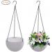 Fixtures Beige Rattan Hanging Basket 25cm x 16cm NWT5912