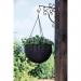Fixtures Brown Rattan Hanging Basket 25cm x 16cm NWT5913