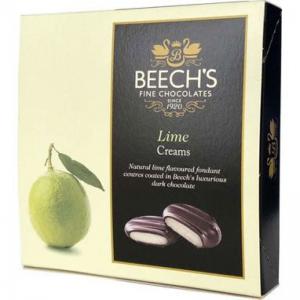 Beechs Fine Luxury Chocolate Lime Cream Fondant 90g - PACK 12 NWT5932P