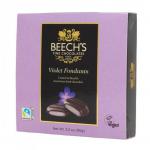 Beechs Fine Luxury Chocolate Violet Cream Fondant 90g NWT5933