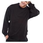 B-Click Workwear Black Large Sweatshirt NWT5951-L
