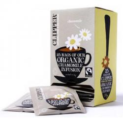 Clipper Fairtrade Organic Chamomile Enveloped Infusion Tea 25s NWT596