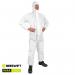 B-Click Once White Small Disposable Coverall NWT5962-S