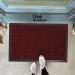 Fixtures Barrier Doorway Door Floor Mat 40cm x 60cm Red NWT5970