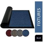 Fixtures Barrier Floor Mat 60cm x 80cm Blue NWT5975