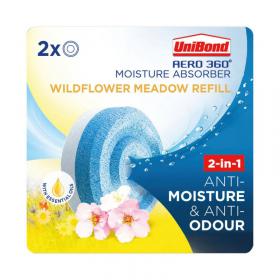 Unibond Aero 360 Flower Meadows Tablets Pack 2s NWT5999