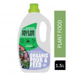 Ecofective Organic Gardening Pour & Feed Fertilizer 1.5 Litre NWT6037