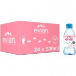Evian Natural Spring Water 330ml (Pack of 24) NWT610