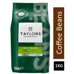 Taylors of Harrogate Rich Italian Coffee Beans 1kg  NWT6115