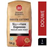 Douwe Egberts Barista Editions Signature Espresso Blend Medium Roast Coffee Beans 1kg - PACK (8) NWT6127P