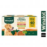 Winalot Perfect Portions Mega Pack in Gravy 40 x 100g NWT6140