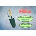 Hilka Carbon Steel Green Hand Trowel NWT6175