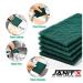 Janit-X Professional Use Large Kitchen Scourer Green 10-100 Pack - PACK (25) NWT6197P