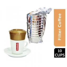 Rombouts Original Medium Roast Individual Coffee & Filters 10 - PACK (4) NWT620P