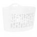 Wham Ice White Flexi-Store Laundry Basket 8 Litre - PACK (6) NWT6211P