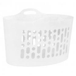 Wham White Flexi-Store Laundry Basket 50 Litre NWT6212