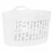 Wham White Flexi-Store Laundry Basket 50 Litre NWT6212