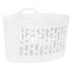 Wham White Flexi-Store Laundry Basket 50 Litre NWT6212