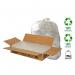 Eco Clear Refuse Sacks Bin Bags Heavy Duty 15kg CHSA (18x29x38) 200 Bags NWT6220